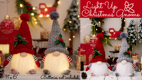 Light Up Christmas Gnome