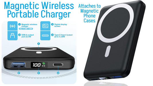 Magnetic Wireless Portable Charger