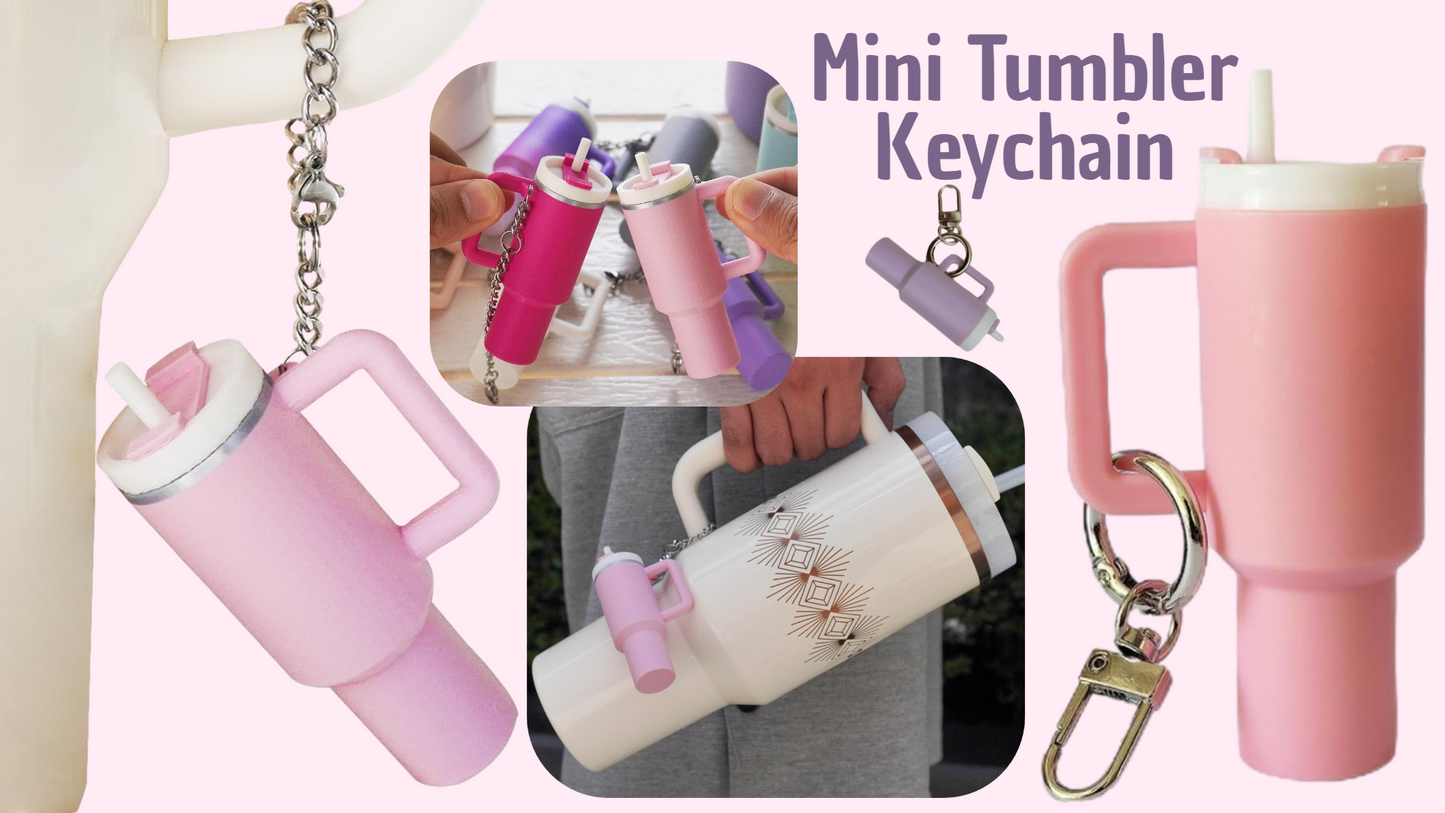 Mini Tumbler Keychain