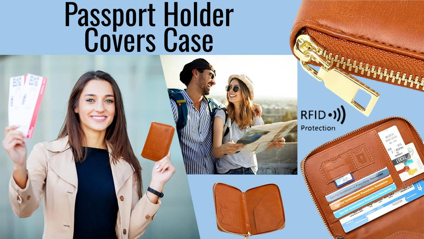 Passport Holder Cover Case