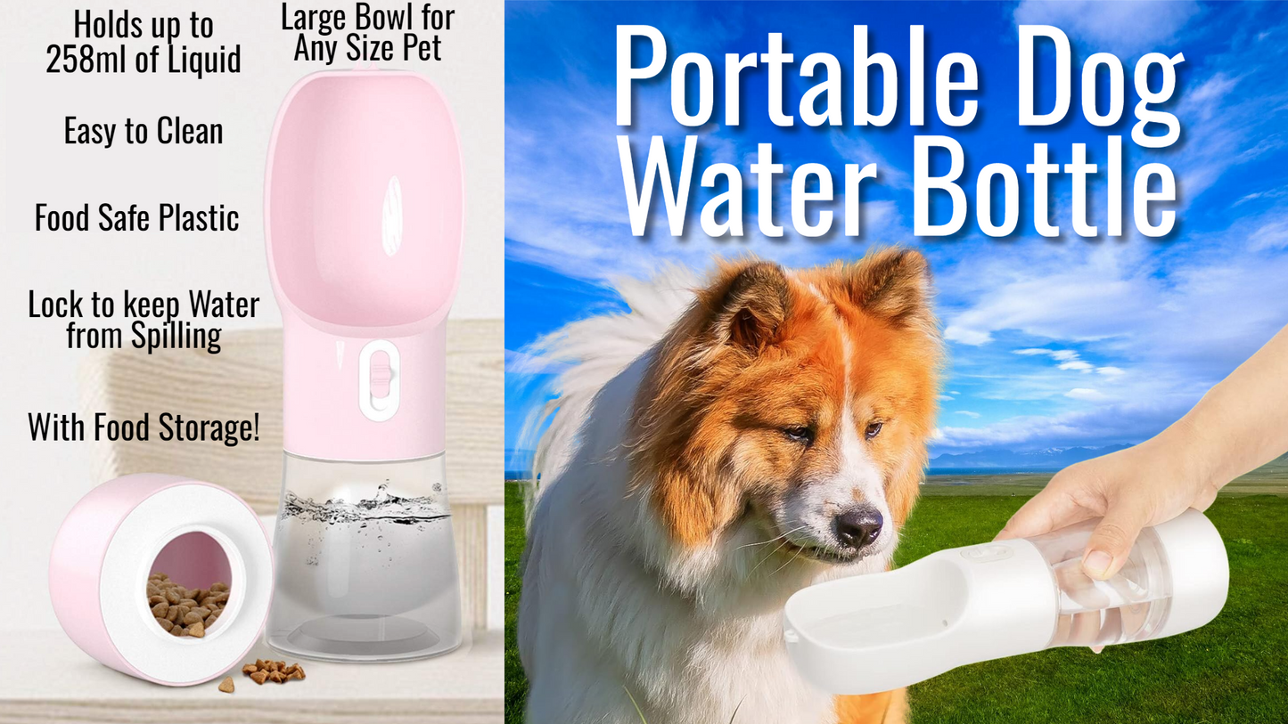 Portable Dog Water Bottle