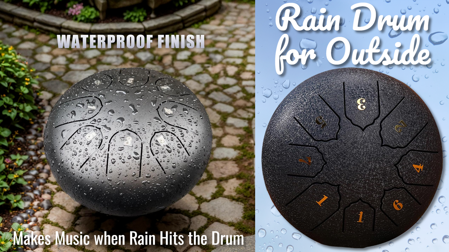 Rain Drum for Outside