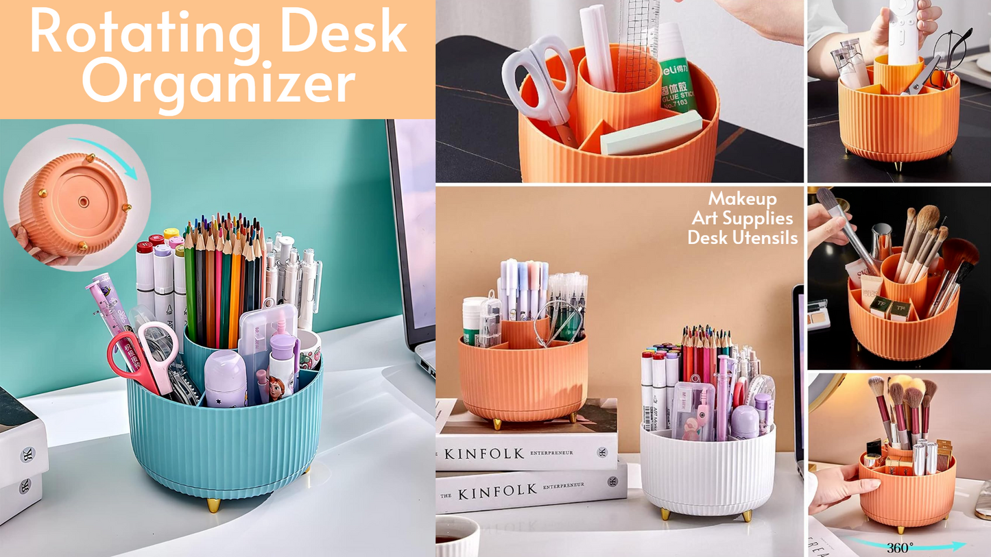 Rotating Desk Organizer