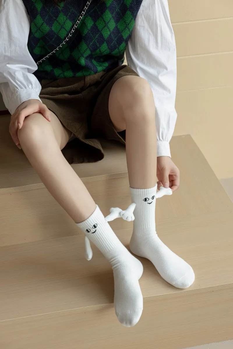 Hold My Hand Magnetic Socks - 2 Pairs