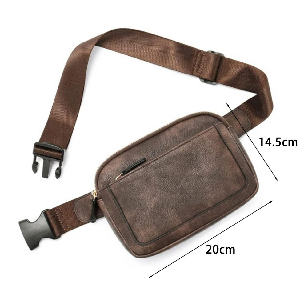 Academia Vegan Leather Waist Bag