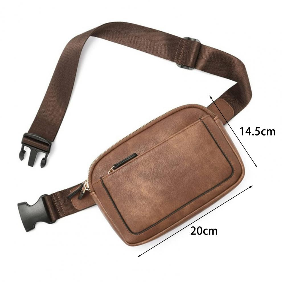 Academia Vegan Leather Waist Bag