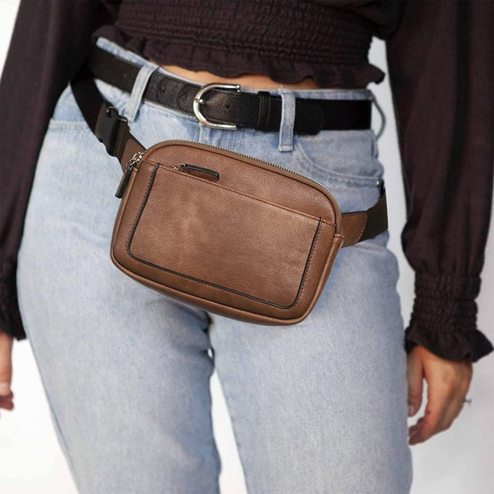 Academia Vegan Leather Waist Bag