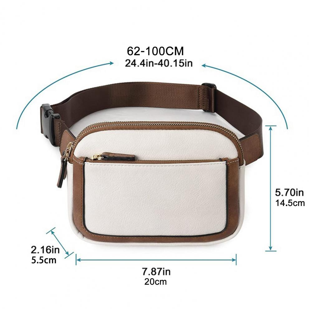 Academia Vegan Leather Waist Bag