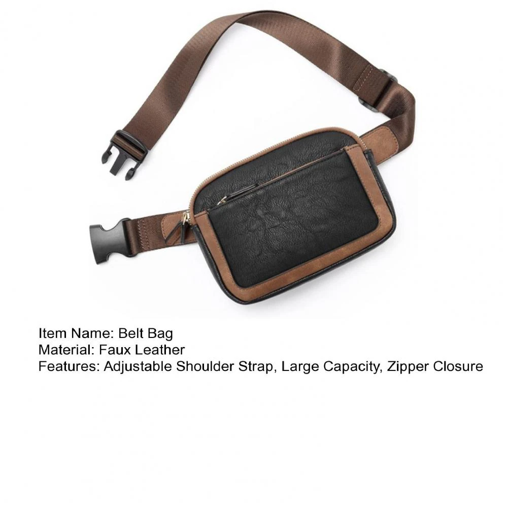 Academia Vegan Leather Waist Bag