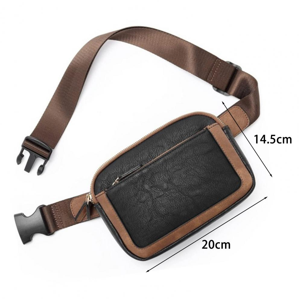 Academia Vegan Leather Waist Bag