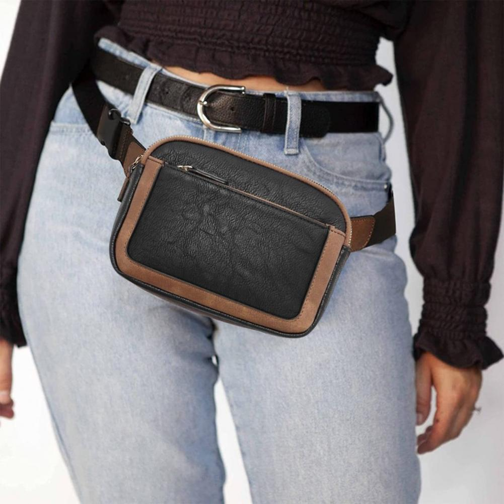 Academia Vegan Leather Waist Bag