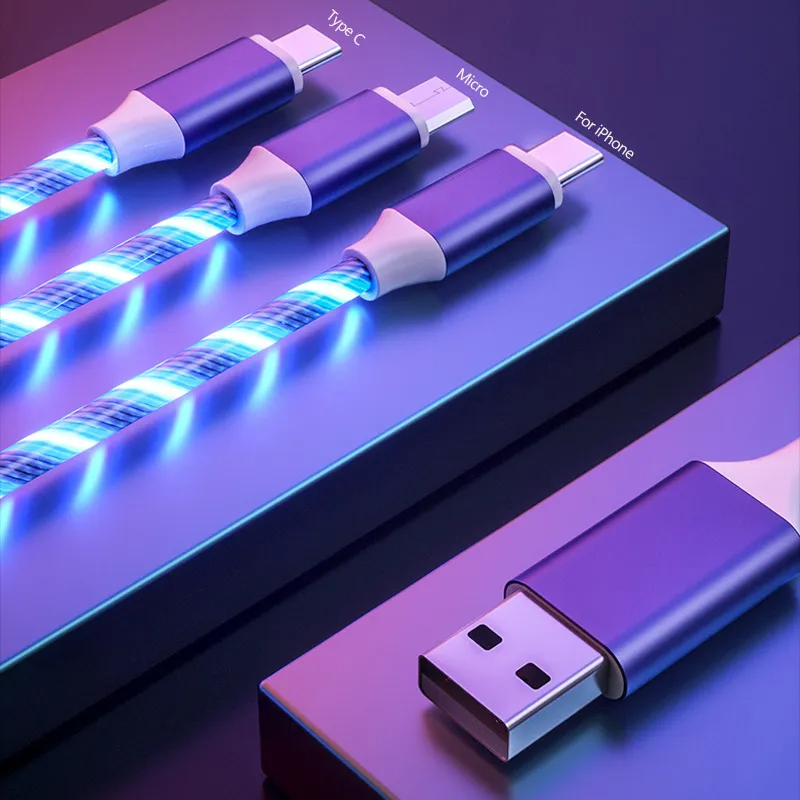 Glowing 3 in 1 Charger