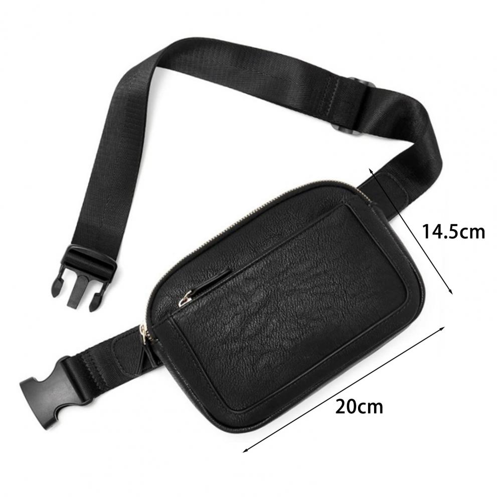 Academia Vegan Leather Waist Bag