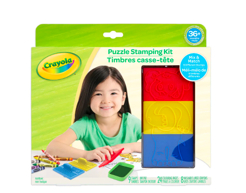 Crayola Puzzle Stamping Kit