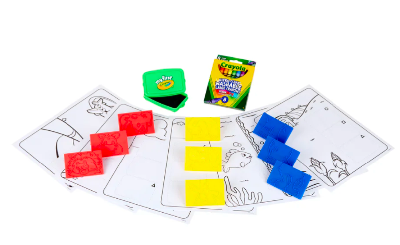 Crayola Puzzle Stamping Kit