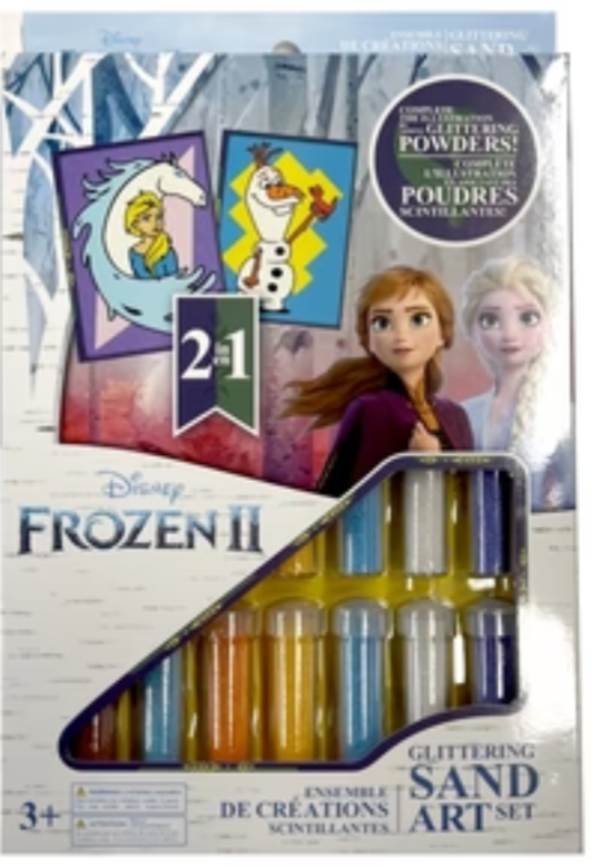 Disney: Glittering Sand 2 in 1 Art Sets