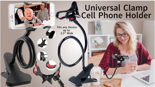 Universal Clamp Cell Phone Holder