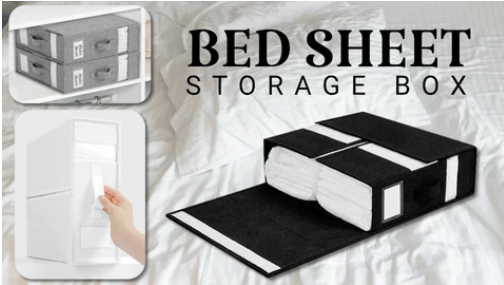 Bed Sheet Storage Box