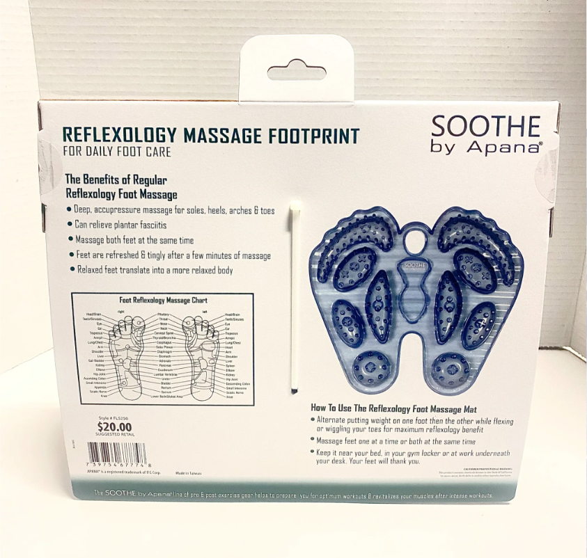 Reflexology Massage Footprint