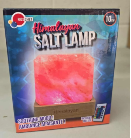 10cm Salt Lamp with Remote