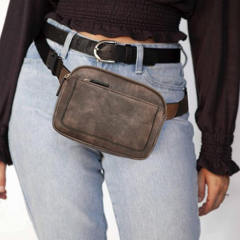 Academia Vegan Leather Waist Bag