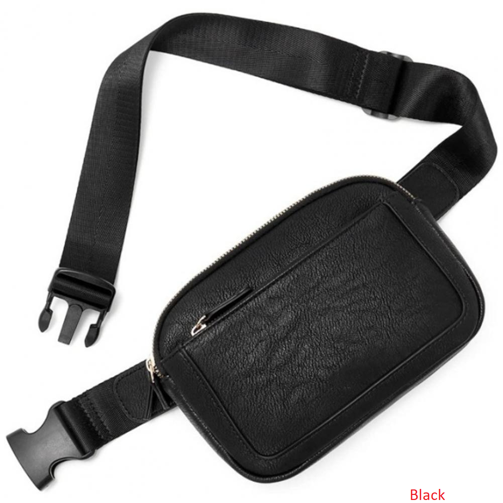 Academia Vegan Leather Waist Bag