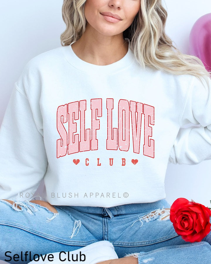 Self Love Club - RBA Valentine's Crewneck