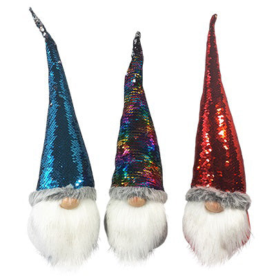 Glamour Gnomes with Reversible Sequins Hats