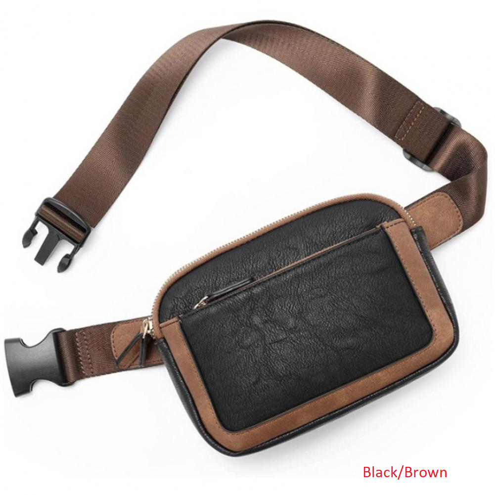 Academia Vegan Leather Waist Bag