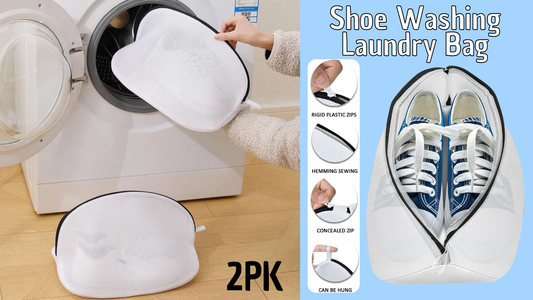 Shoe Washing Laundry Bag - 2pk