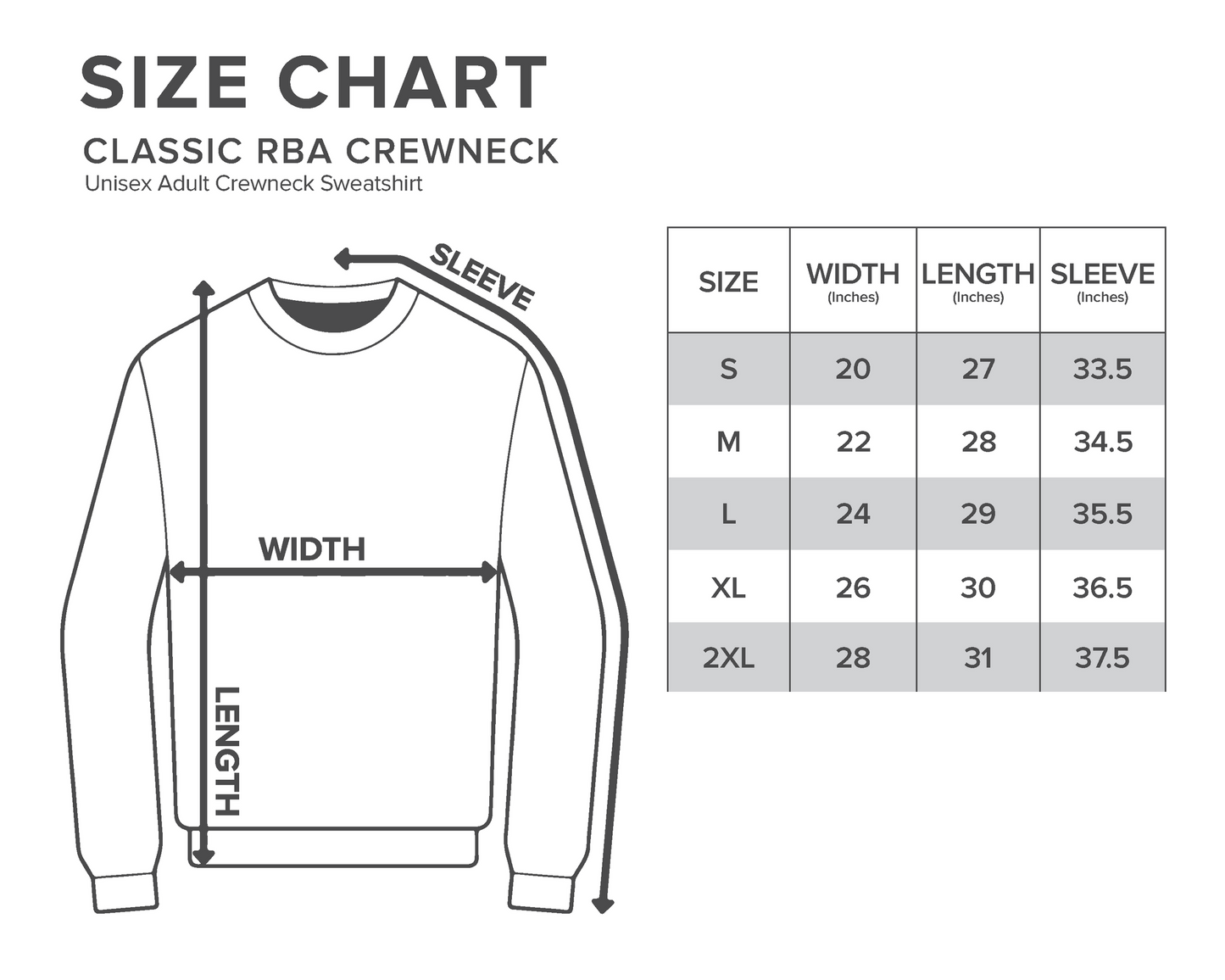 All Booked - RBA Valentine's Crewneck