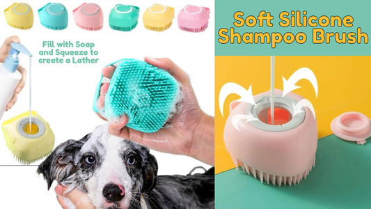 Soft Silicone Shampoo Brush