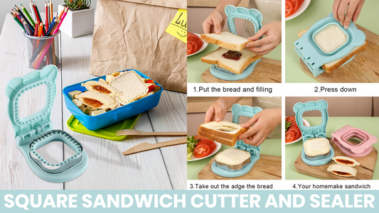 Square Sandwich Cutter & Sealer