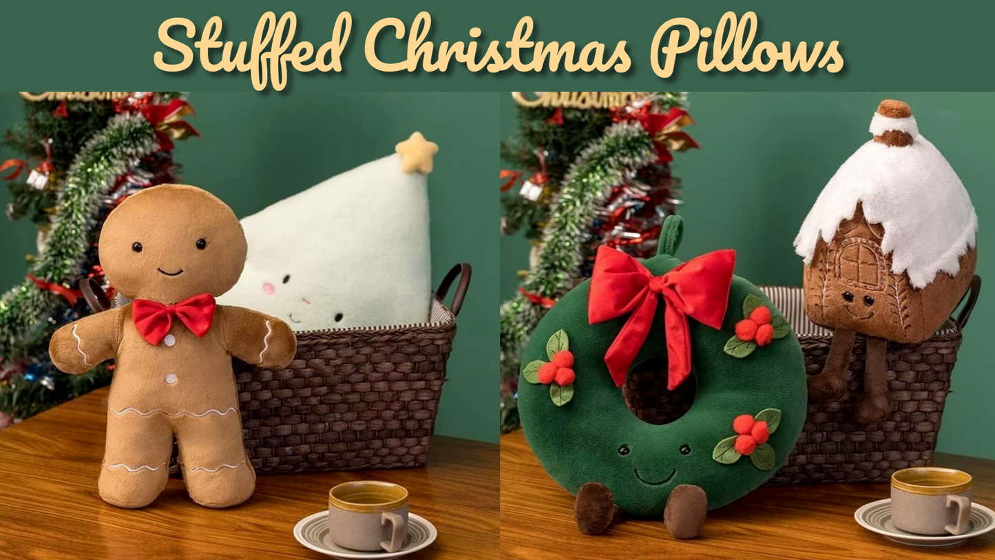 Stuffed Christmas Pillows