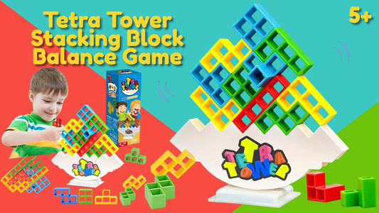 Tetra Tower Stacking Block Balance Game