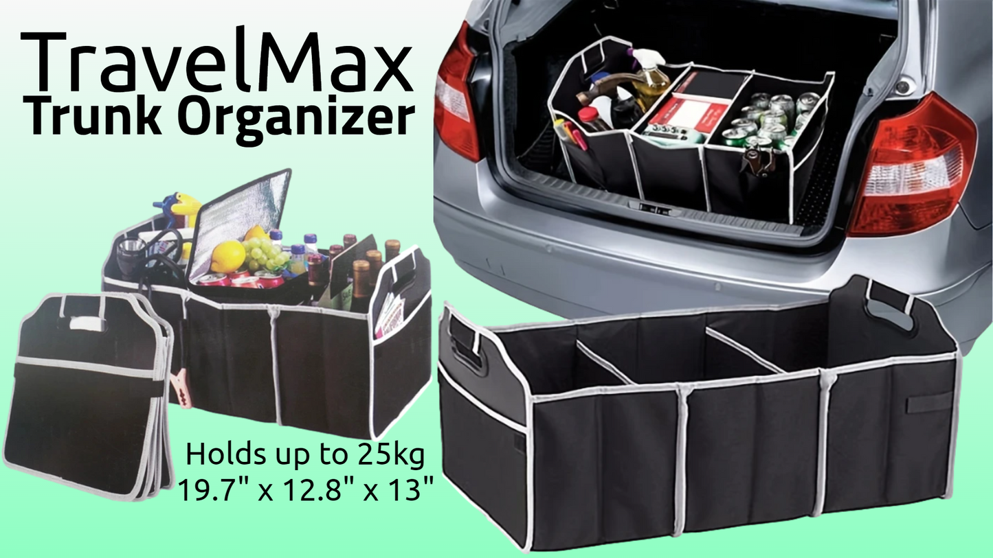 TravelMax Trunk Organizer