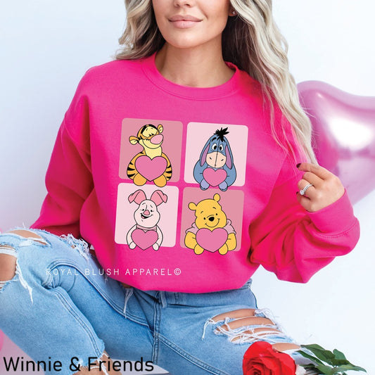 Winnie & Friends - RBA Valentine's Crewneck