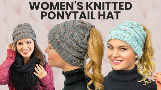 Knit Ponytail Toque