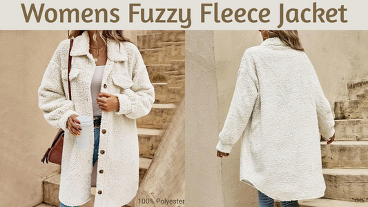 Women's Fuzzy Fleece Jacket