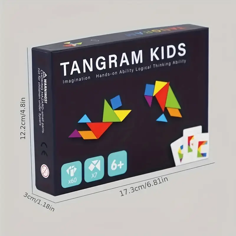 60pc Tangram Kids Set