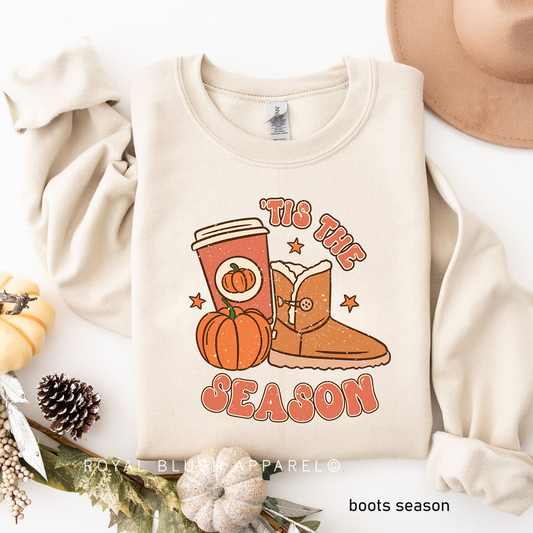 Boot Season - RBA Spooky Vibes Crewnecks 2024