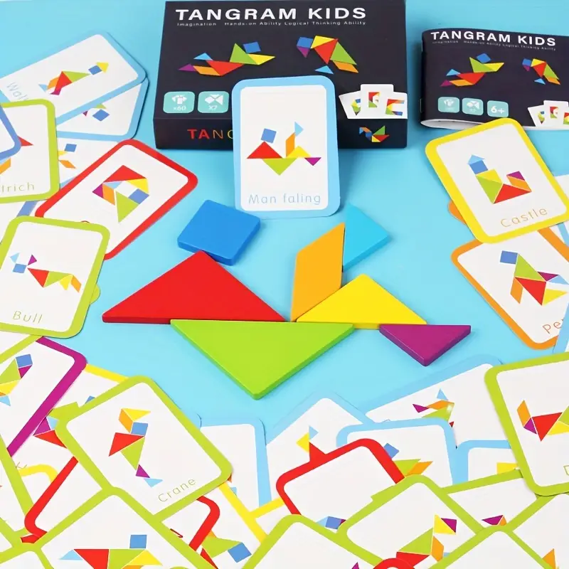 60pc Tangram Kids Set