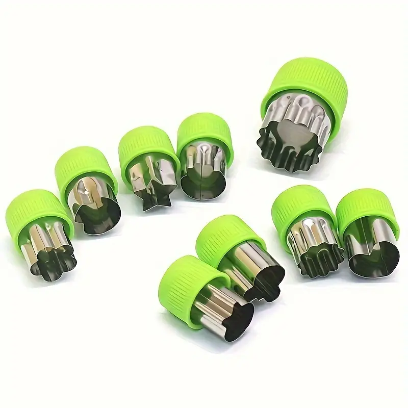 9pc Food Shape Cutter Set