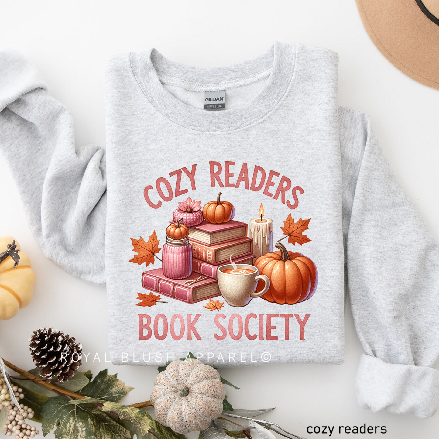 Cozy Readers - RBA Spooky Vibes Crewnecks 2024