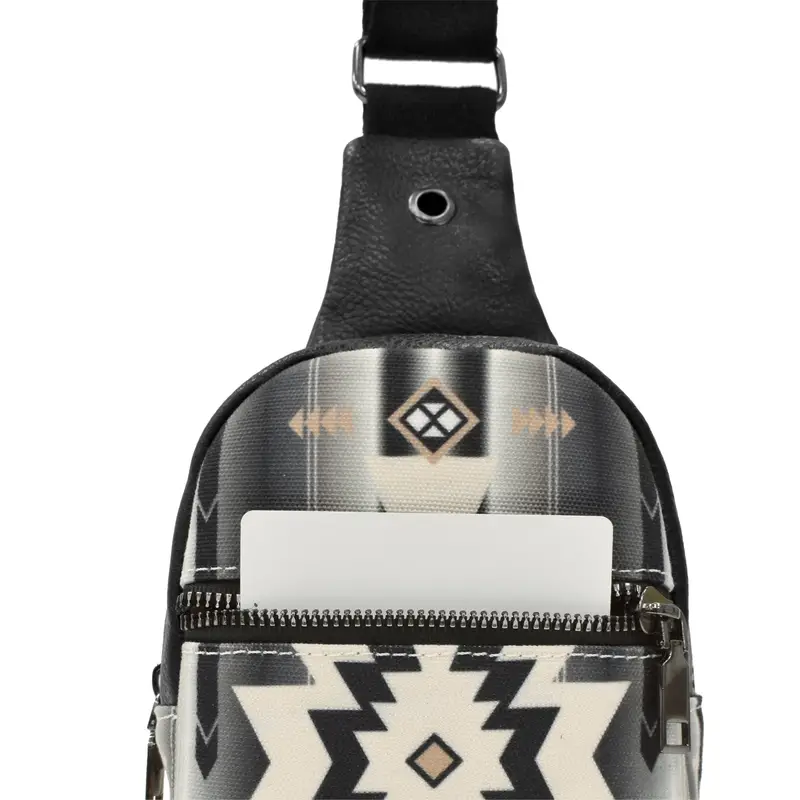 Bohemian Canvas Crossbody Bag