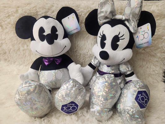 Disney 100yrs Mickey & Minnie Plushie