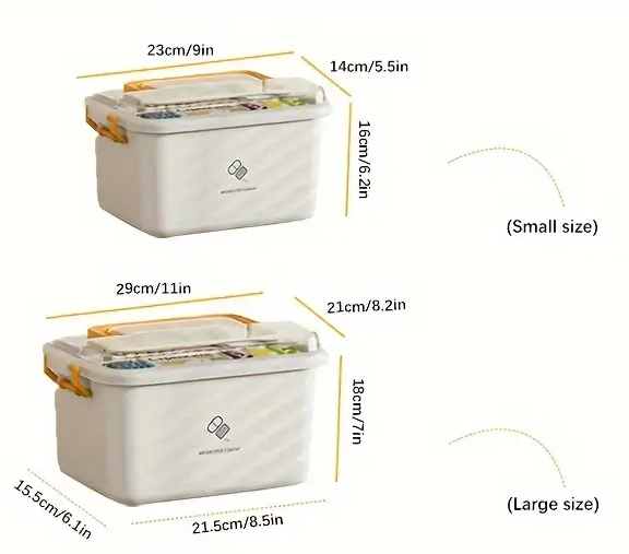 Portable Medication Storage Box