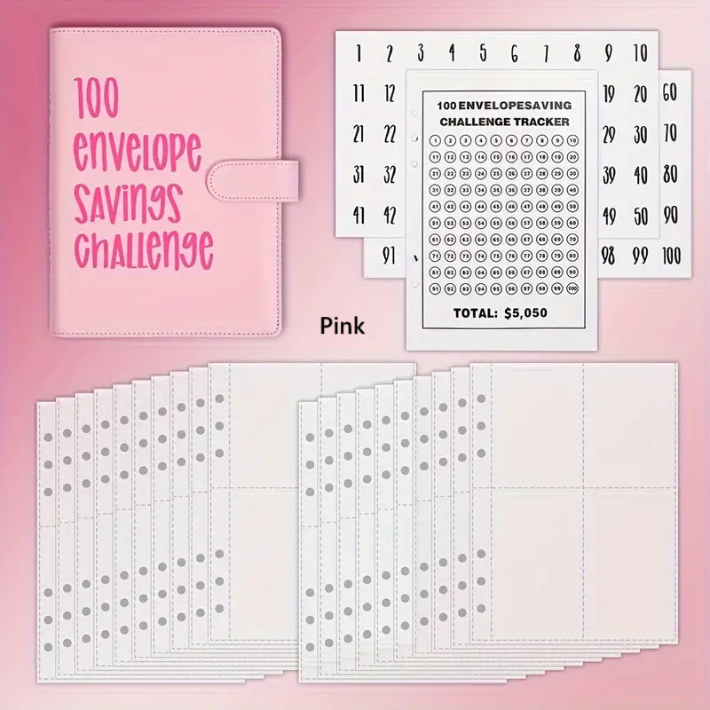 100 Envelope Challenge Binder