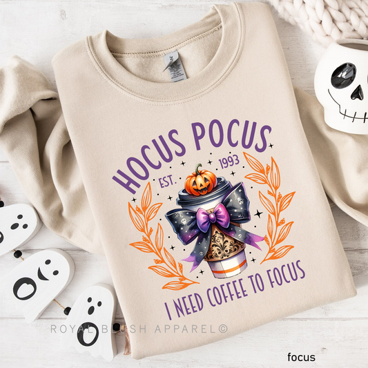 Focus - RBA Spooky Vibes Crewnecks 2024