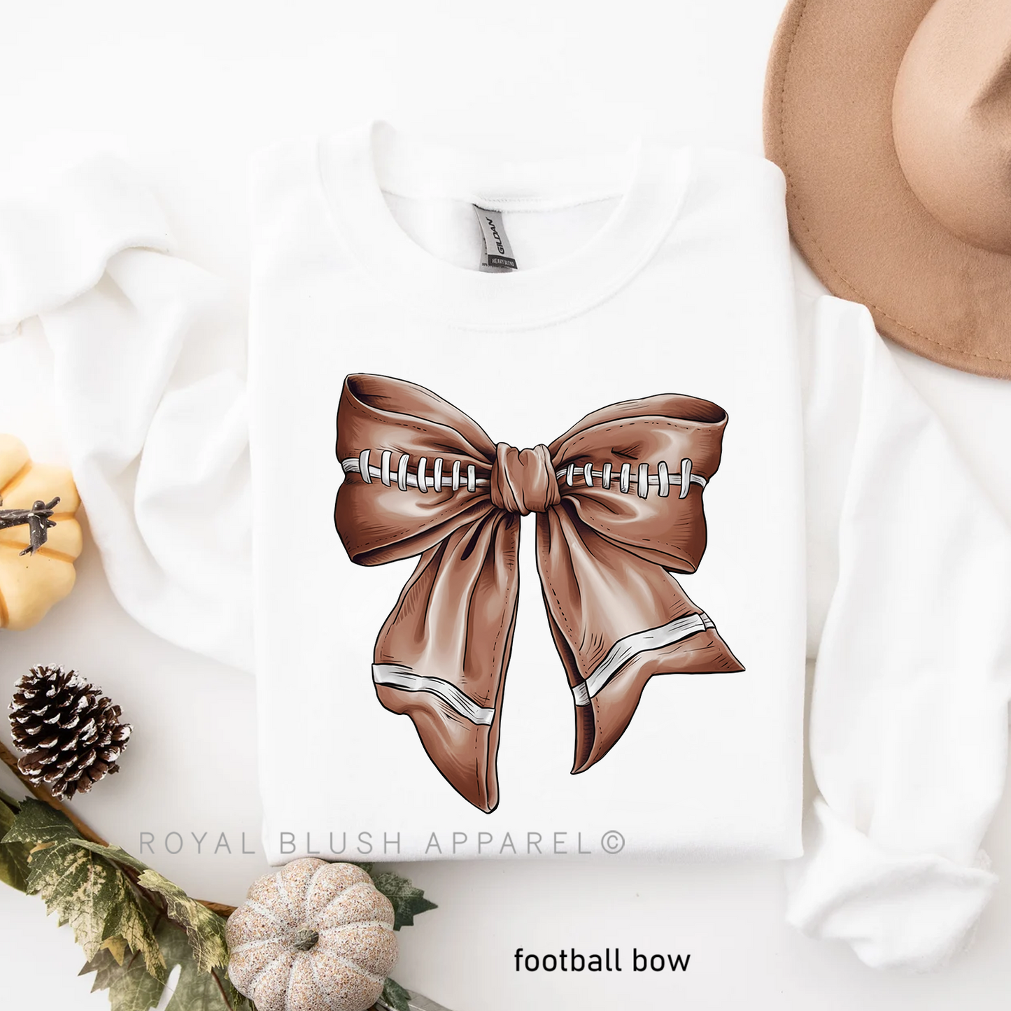 Football Bow - RBA Spooky Vibes Crewnecks 2024